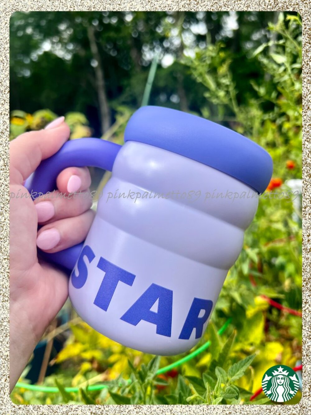 ✨💜 NWT 2026 Starbucks Light Purple Ripple 12oz Stainless Steel Insulated Mug